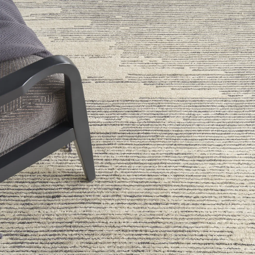 Silver Falls Ivory 9'9 x 13'9 Rug - Thumbnail - Image 6