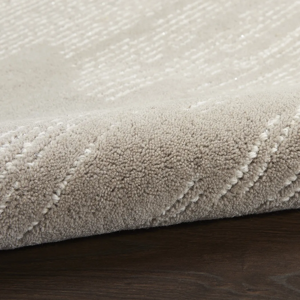 Silver Falls Taupe 9'9 x 13'9 Rug - Thumbnail - Image 5