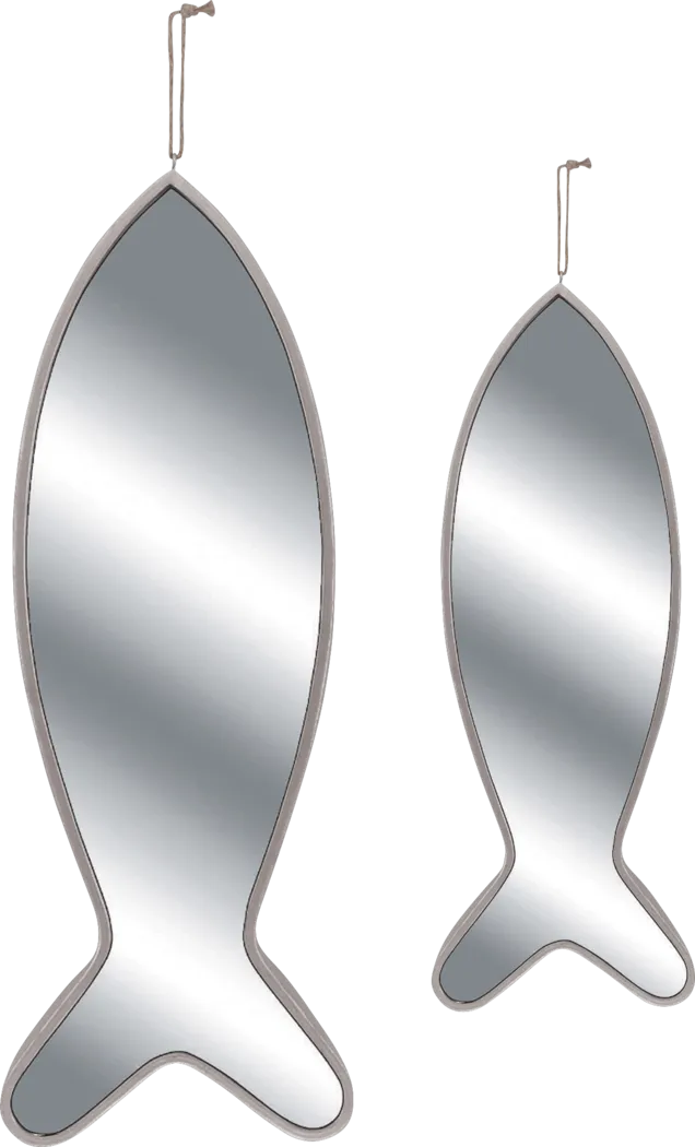 Silver Fish Set Of 2 Mirrors | Rooms to Go