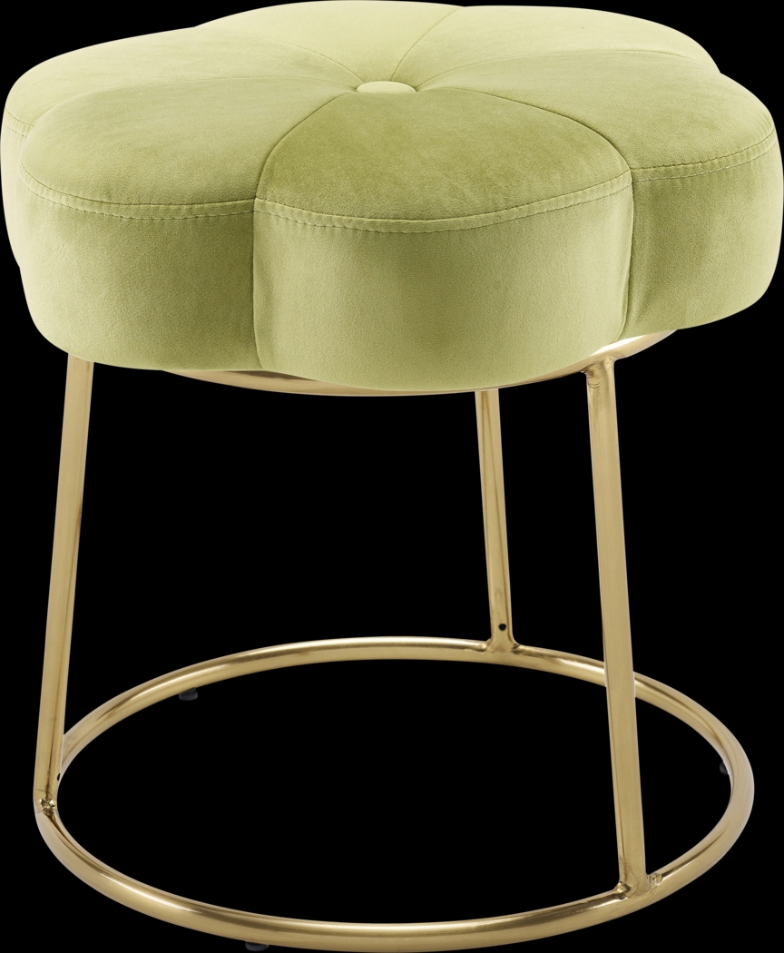 Silver Lane Green Vanity Stool - Thumbnail - Image 4