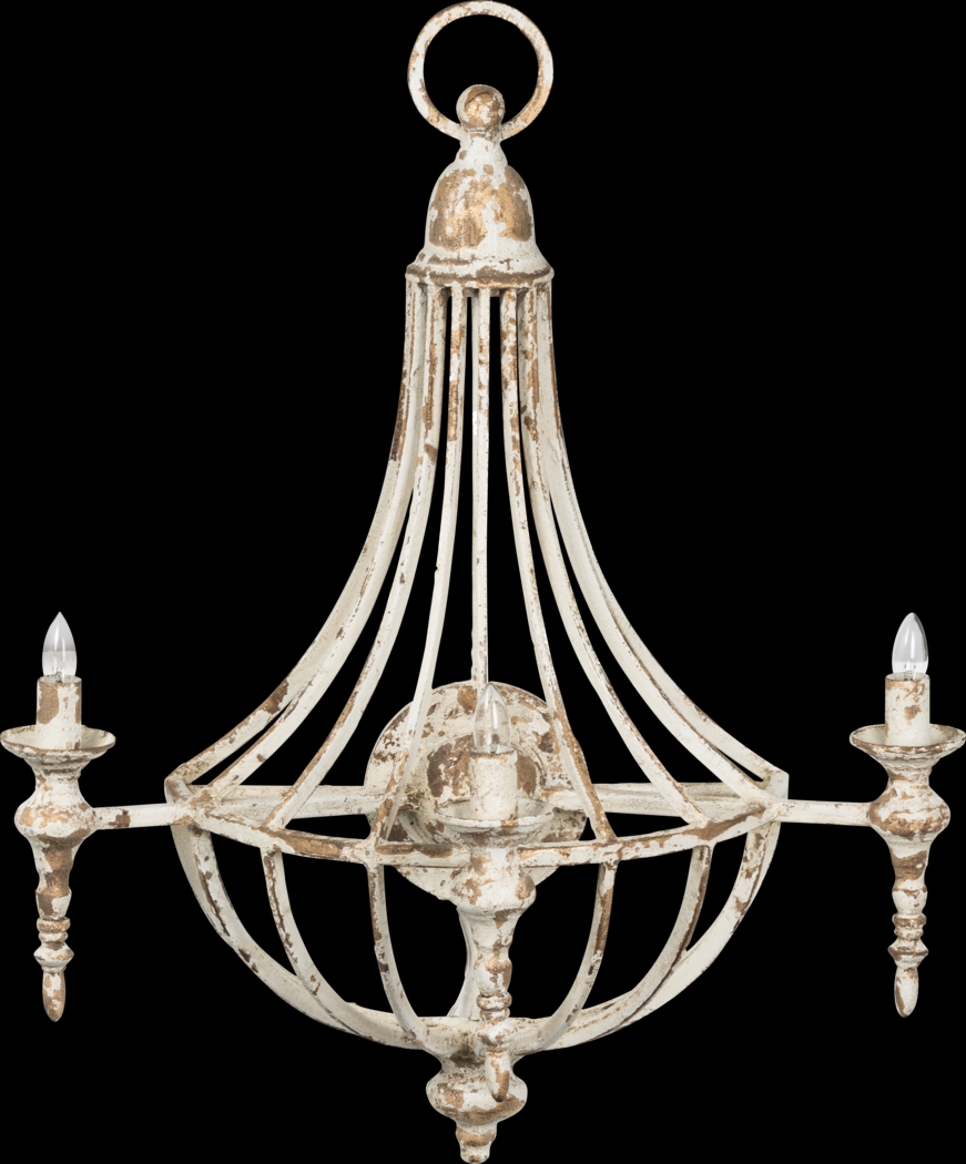 Silver Meadows White Sconce - Thumbnail - Image 1