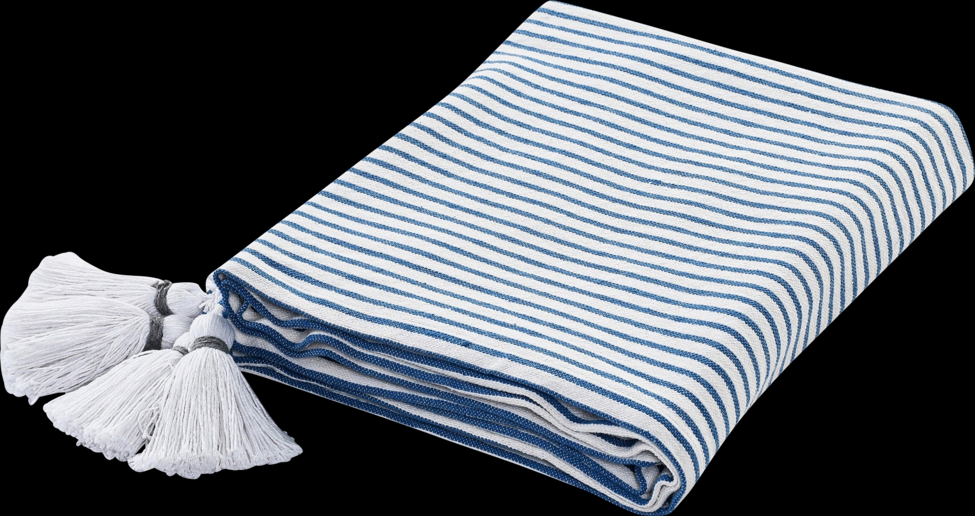 Silver Way Blue Throw Blanket - Thumbnail - Image 3