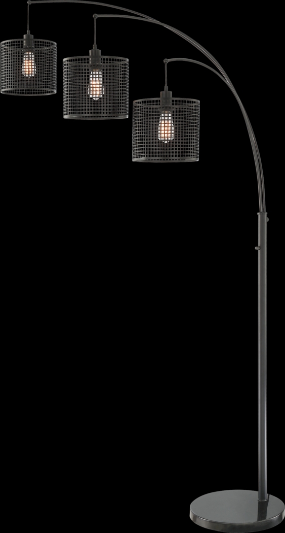 Silverberry Black Floor Lamp - Thumbnail - Image 1