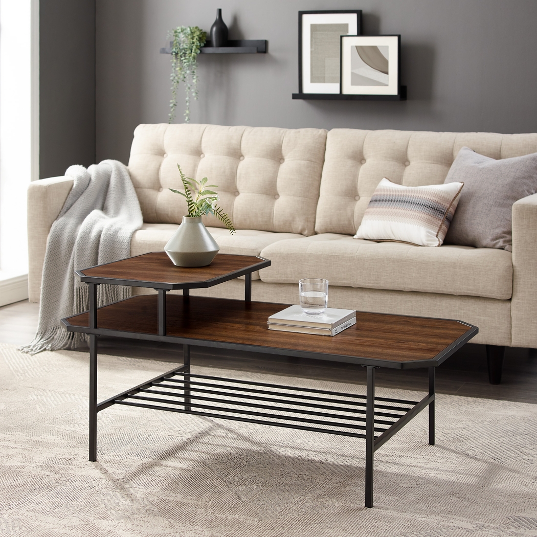 Silverberry Walnut Cocktail Table - Thumbnail - Image 4