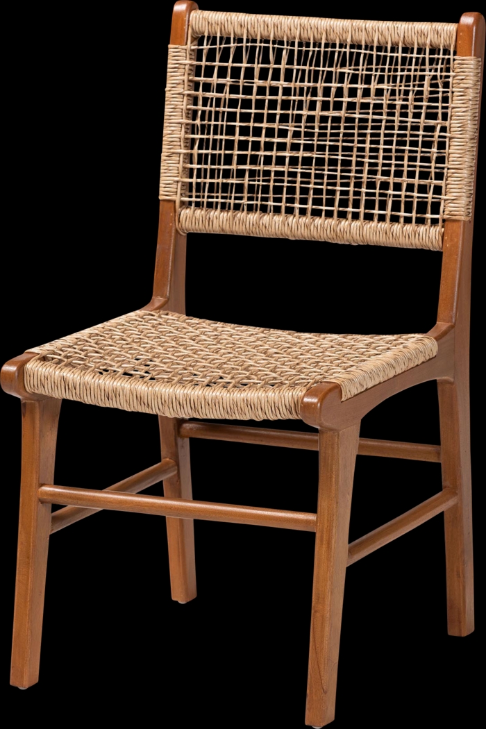 Silvercloua Brown Dining Chair - Thumbnail - Image 1