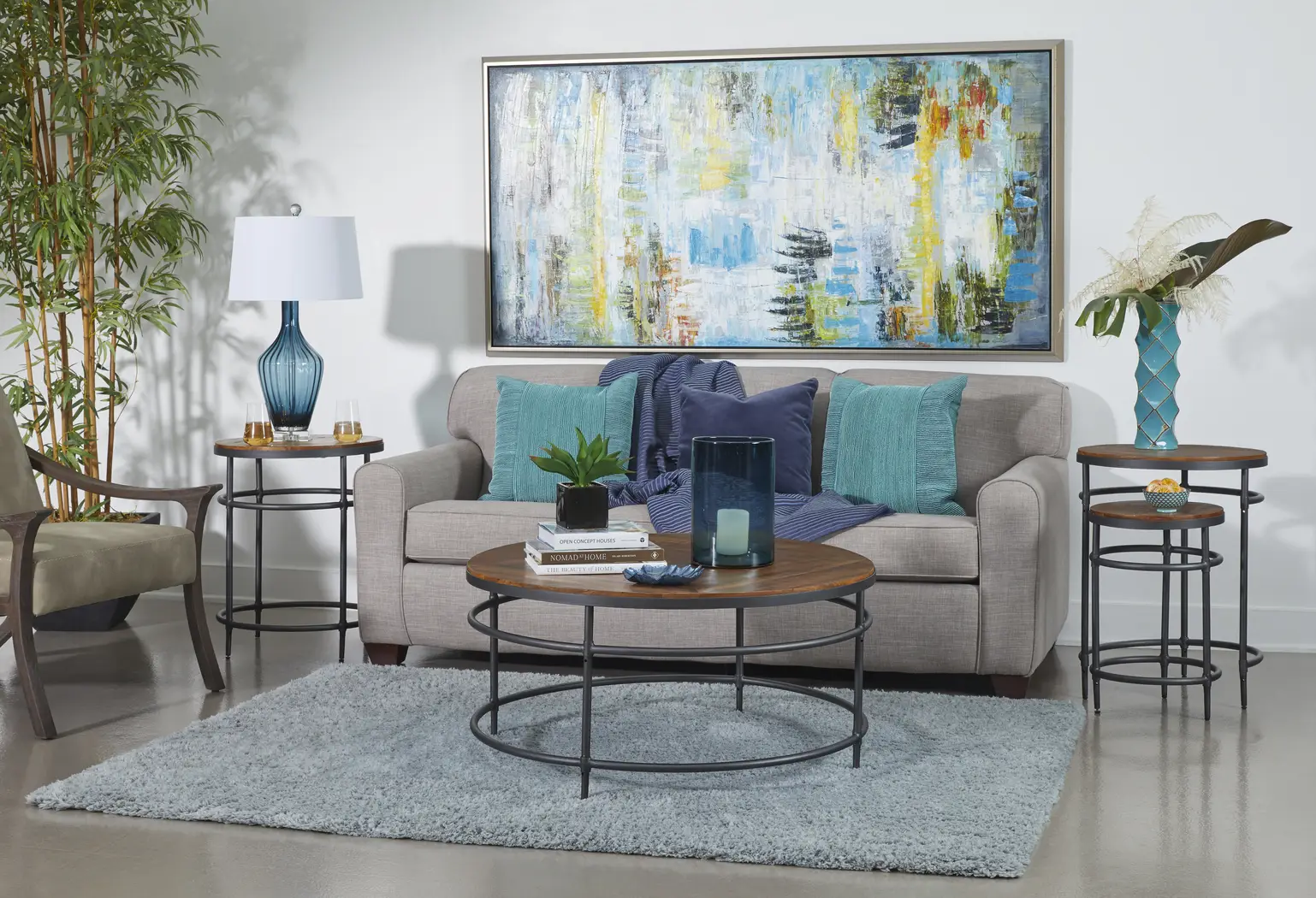 Silverway Brown Accent Table - Thumbnail - Image 2