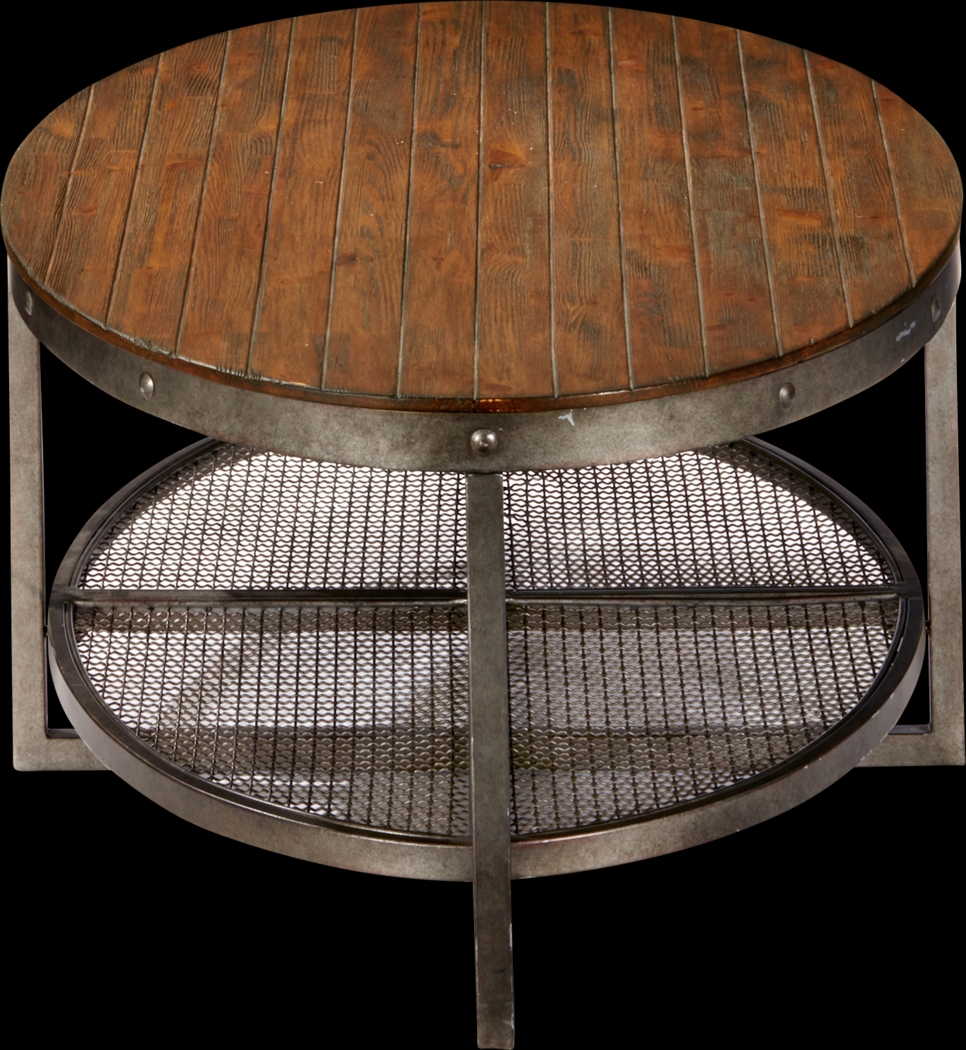 Silvey Brown Cocktail Table - Thumbnail - Image 4