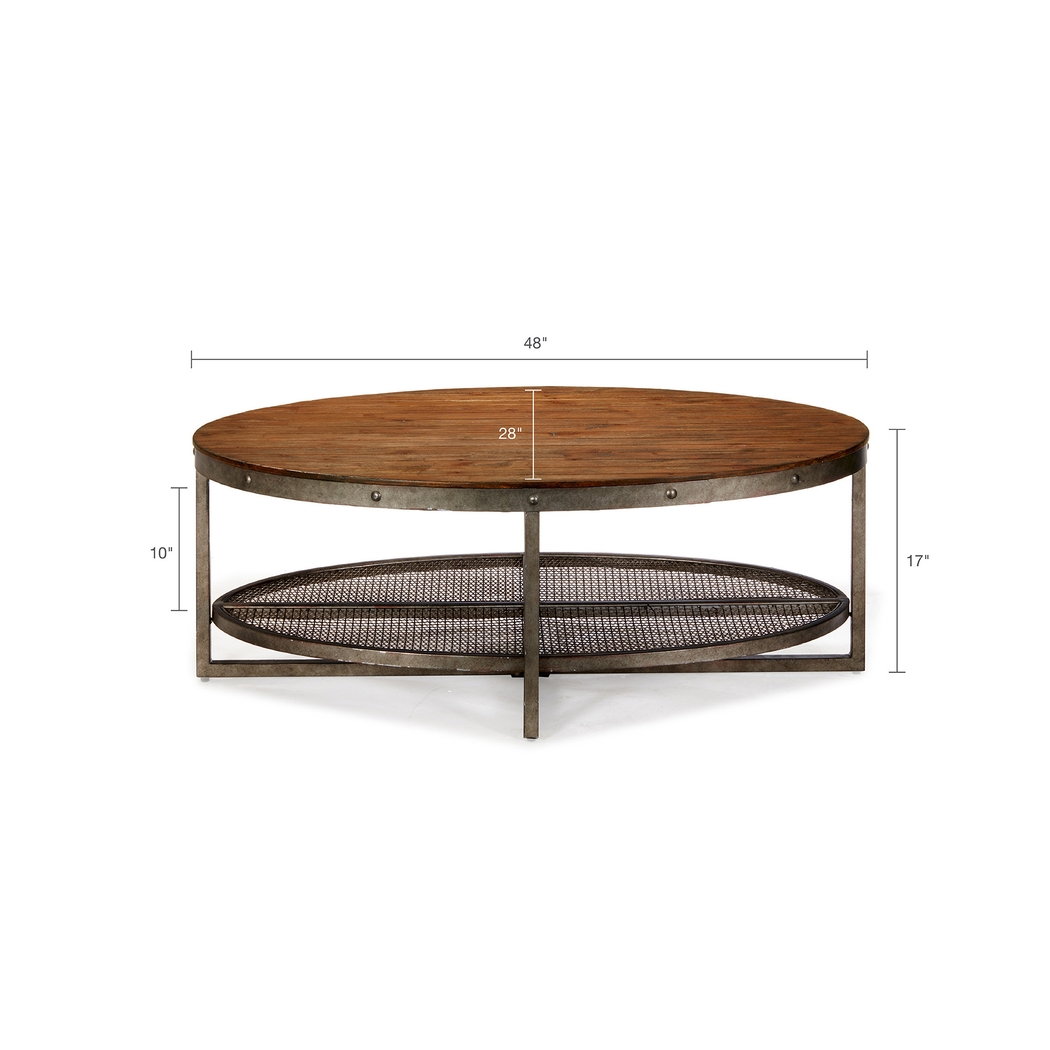 Silvey Brown Cocktail Table - Thumbnail - Image 5
