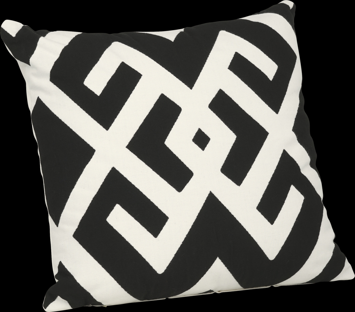 Sassandra Black Indoor/Outdoor Accent Pillow, Set of 2 - Thumbnail - Image 3