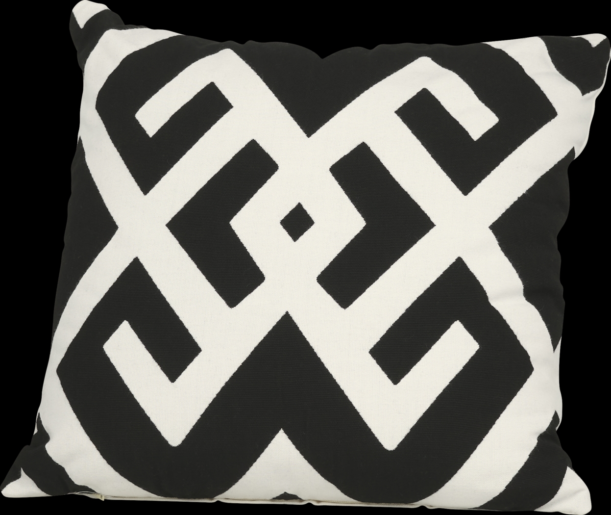 Sassandra Black Indoor/Outdoor Accent Pillow, Set of 2 - Thumbnail - Image 4