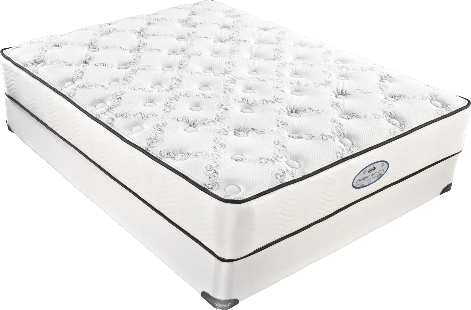 Simmons Beautyrest Beginnings Cuyler Full Mattress Set - Thumbnail - Image 1