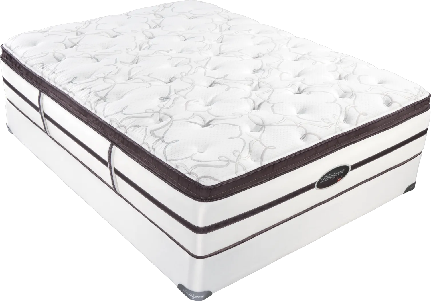Simmons Beautyrest Elite Hunts Point Queen Mattress Set - Thumbnail - Image 1