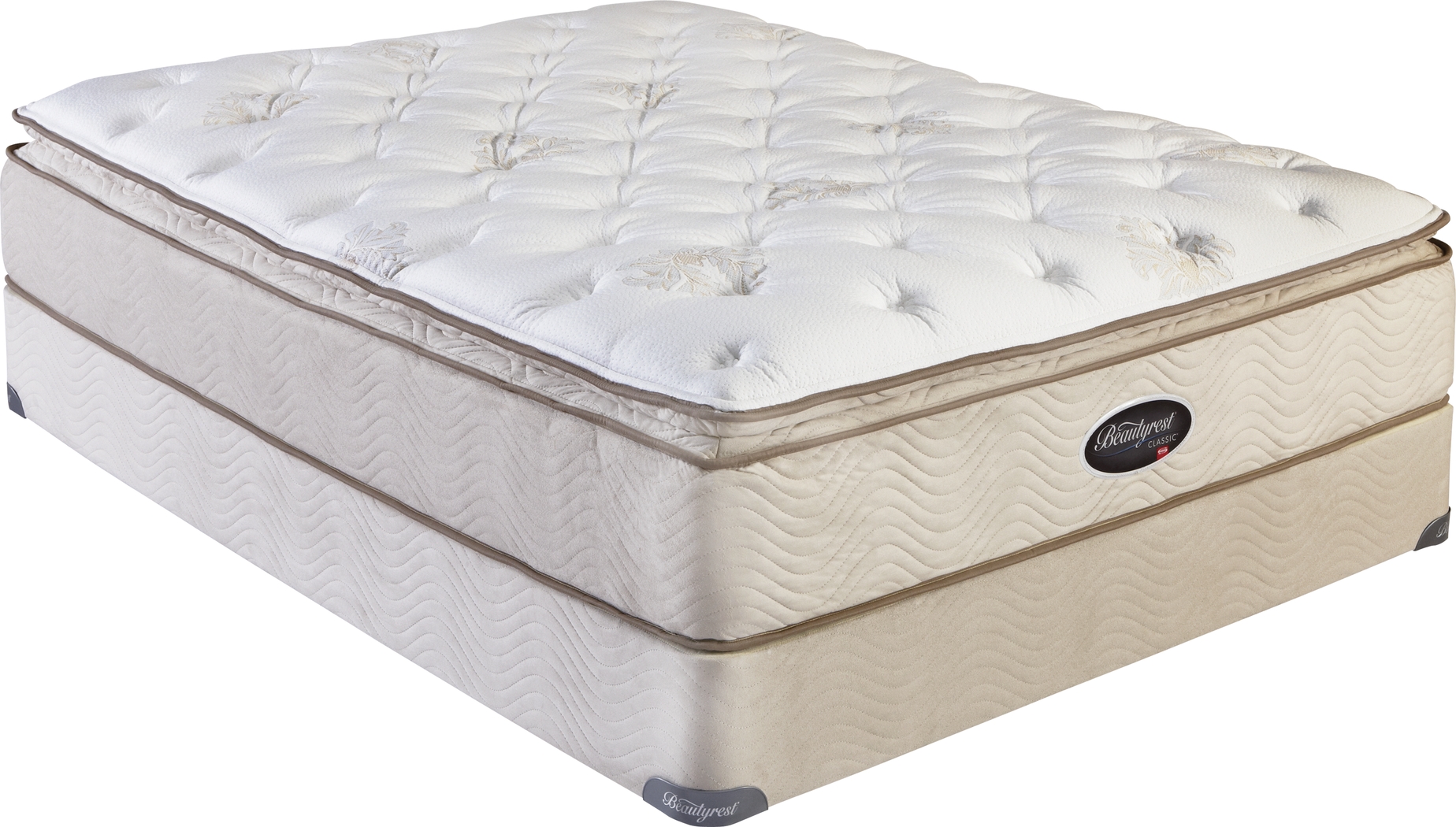 Simmons Beautyrest Gresham King Mattress Set Plus HDTV - Thumbnail - Image 1