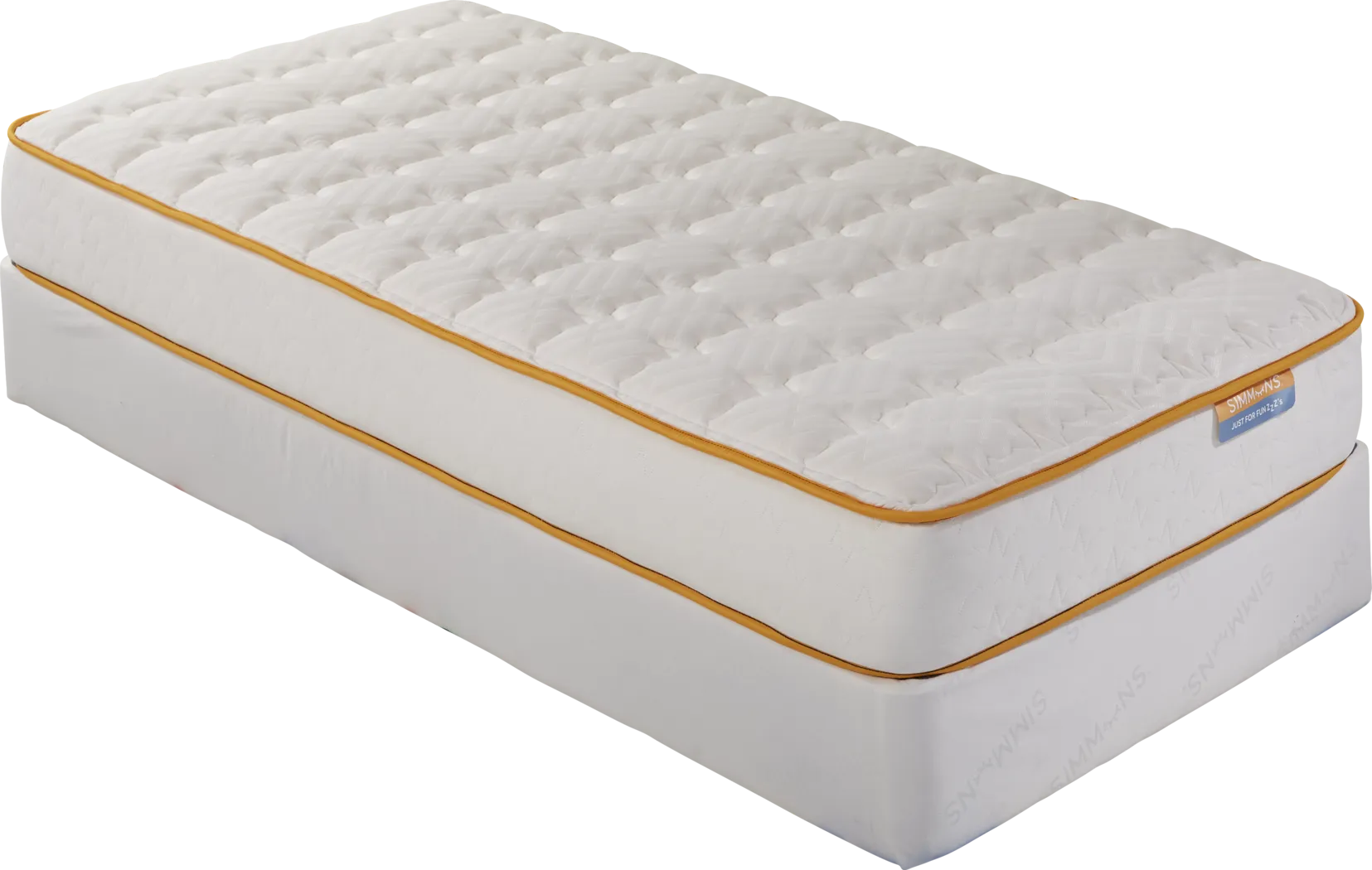 Simmons Comforting DreamZZZ Low Profile Twin Mattress Set - Thumbnail - Image 1