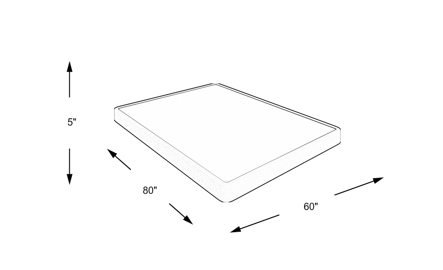 Dimension Image. Please refer to the Dimension Tab on this page for dimension details.