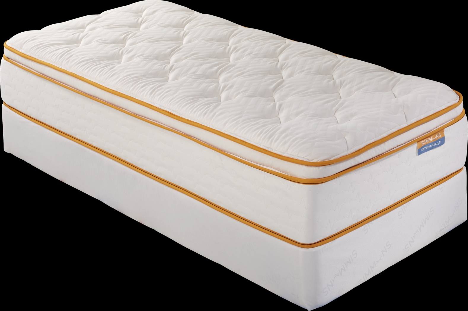 Simmons Relaxing DreamZZZ Low Profile Twin Mattress Set - Thumbnail - Image 1