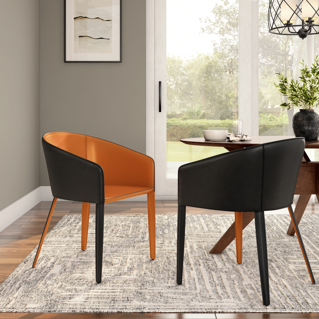 Simonview Cognac Arm Chair - Thumbnail - Image 2