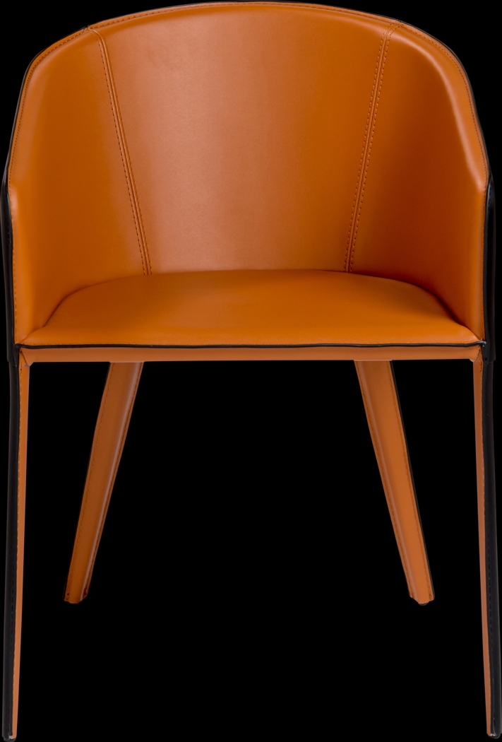Simonview Cognac Arm Chair - Thumbnail - Image 1