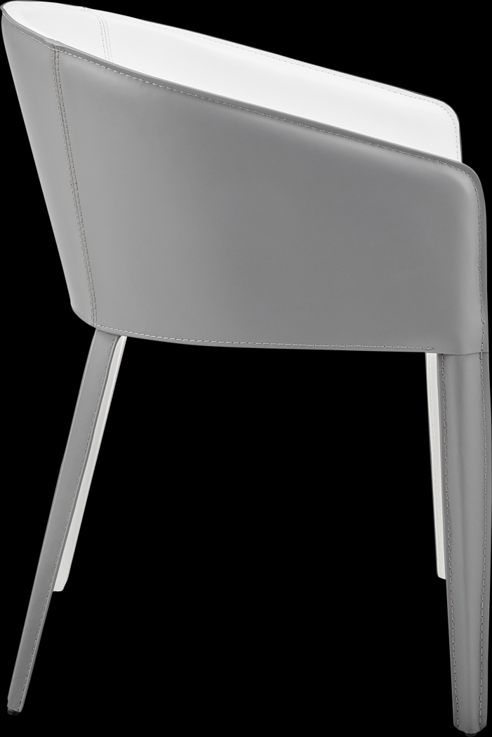 Simonview White Arm Chair - Thumbnail - Image 4