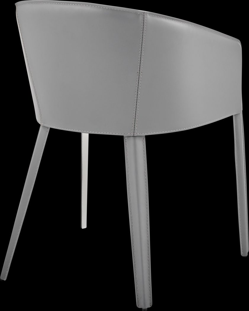 Simonview White Arm Chair - Thumbnail - Image 5