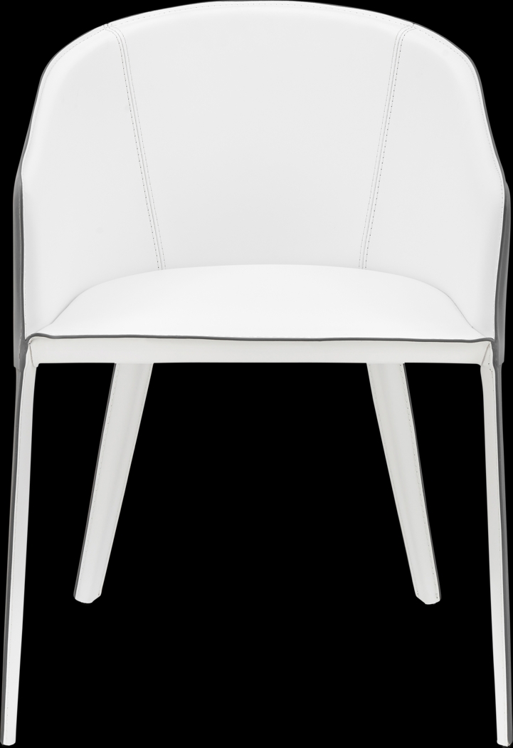 Simonview White Arm Chair - Thumbnail - Image 1