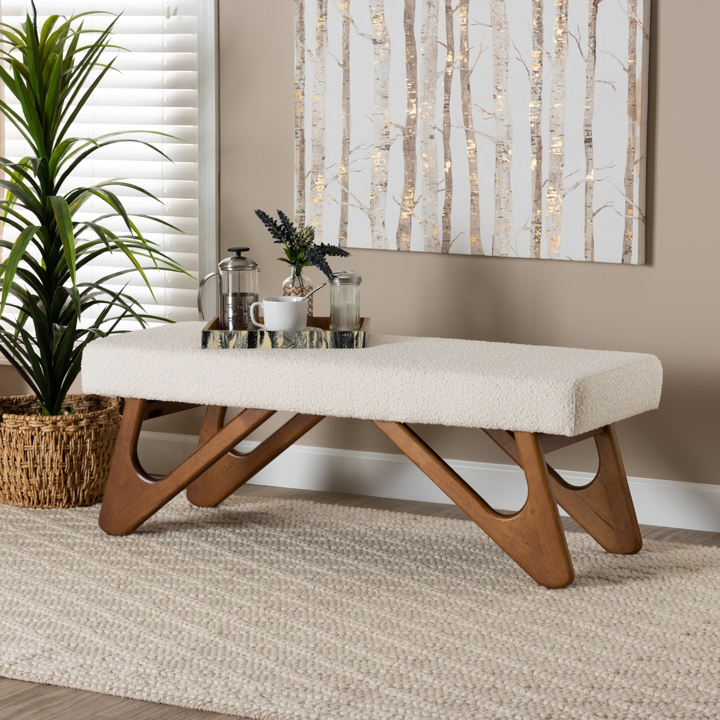 Simoron Walnut Bench - Thumbnail - Image 2