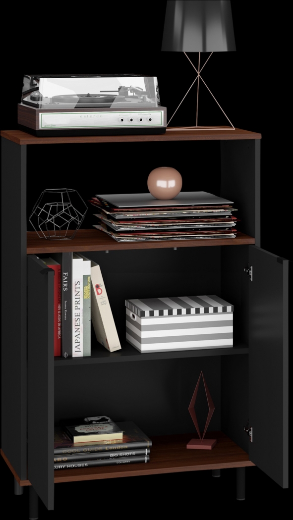 Simpao Black Accent Cabinet - Thumbnail - Image 2
