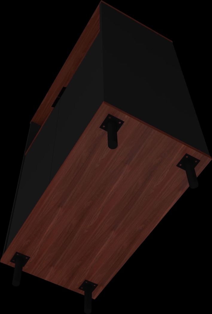 Simpao Black Accent Cabinet - Thumbnail - Image 3