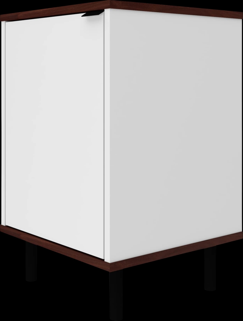 Simpao White End Table - Thumbnail - Image 3