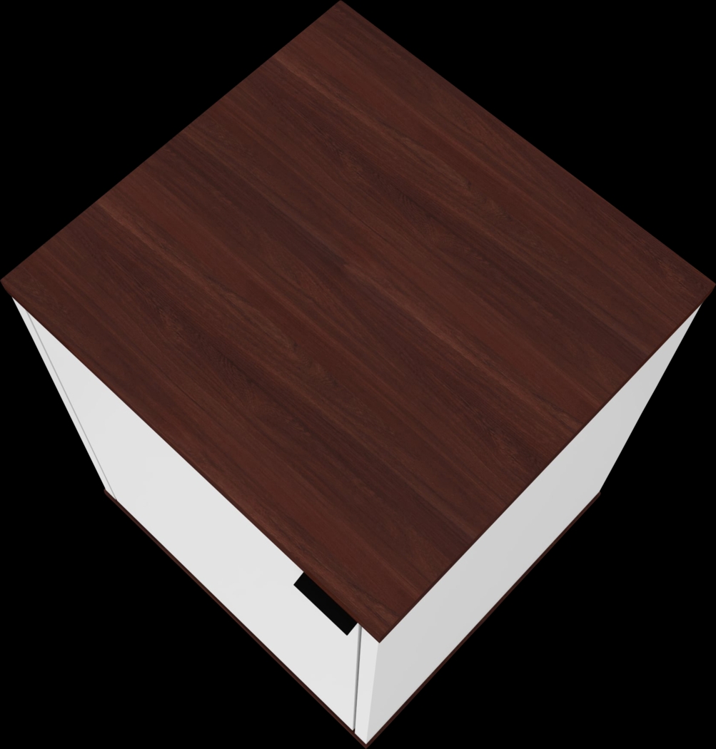 Simpao White End Table - Thumbnail - Image 5