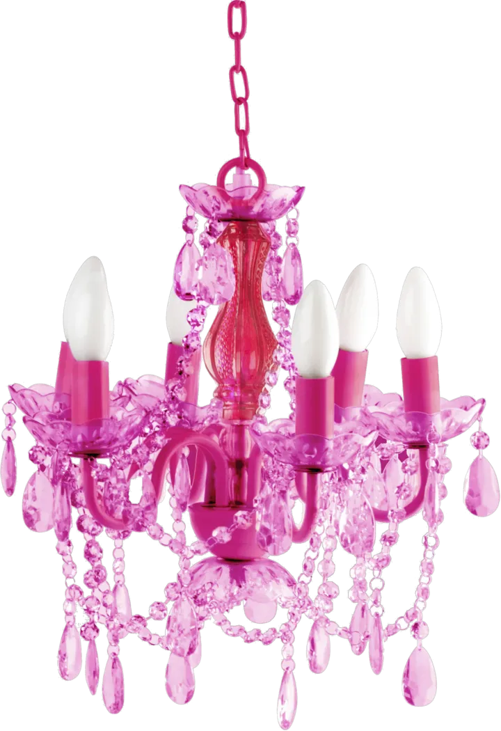 Simza Fuchsia Chandelier - Thumbnail - Image 1