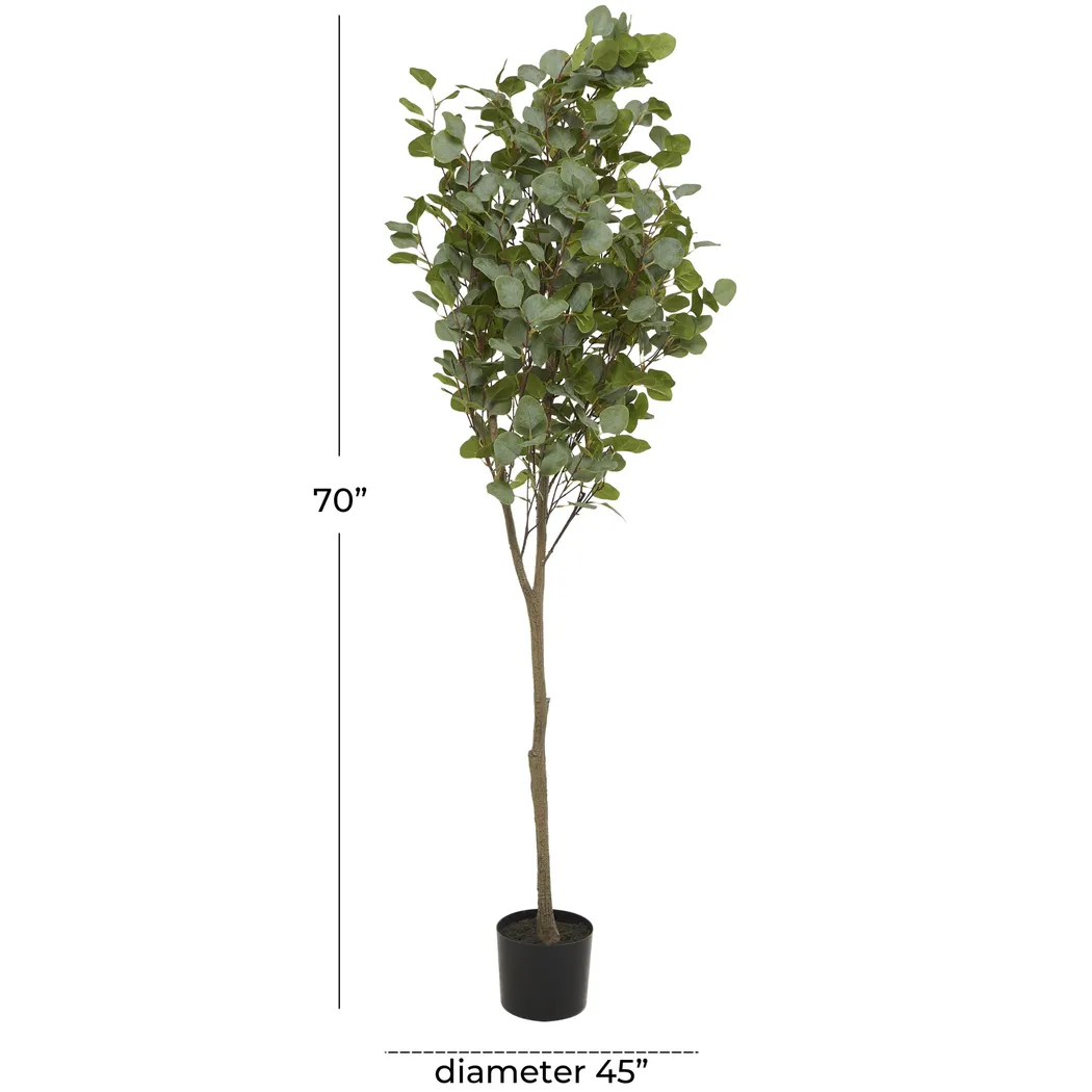 Sinal Green Faux Eucalyptus Indoor/Outdoor Plant - Thumbnail - Image 3