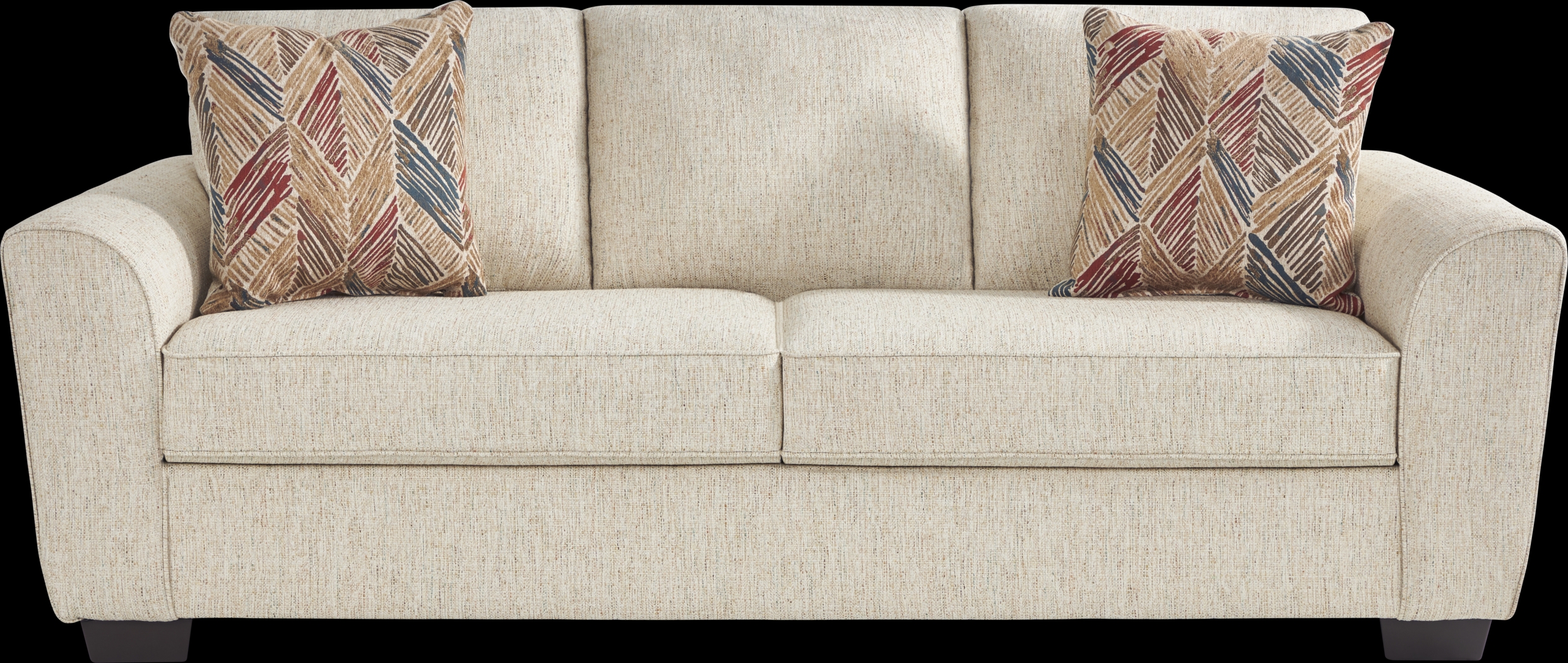 Sinclaire Beige Sofa - Thumbnail - Image 1
