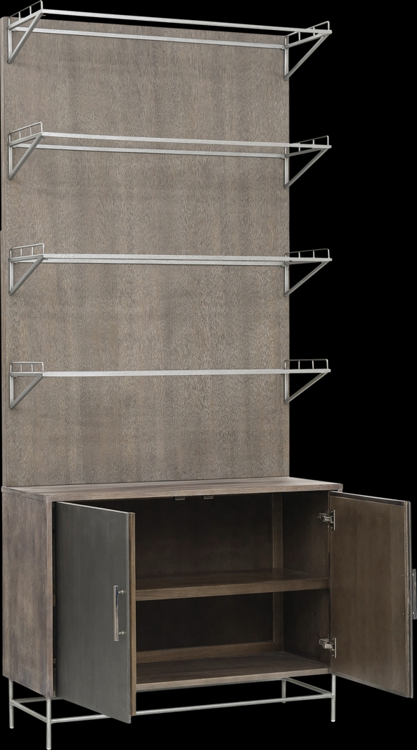 Singingpine Brown Bookcase - Thumbnail - Image 3