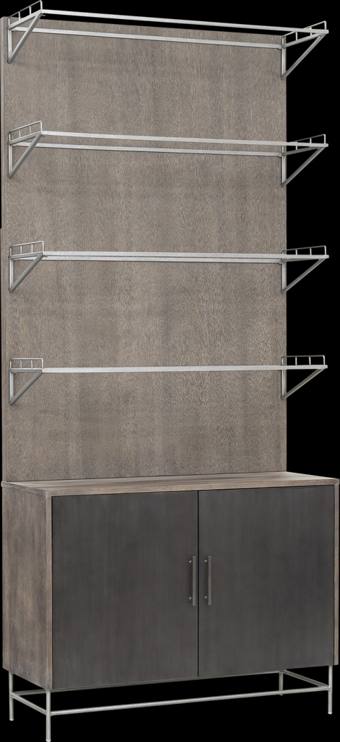 Singingpine Brown Bookcase - Thumbnail - Image 4