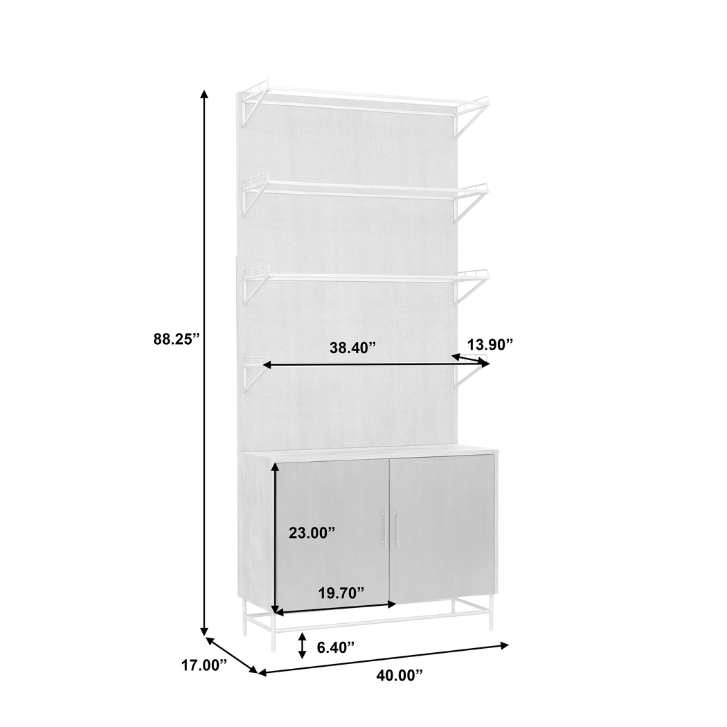 Singingpine Brown Bookcase - Thumbnail - Image 8