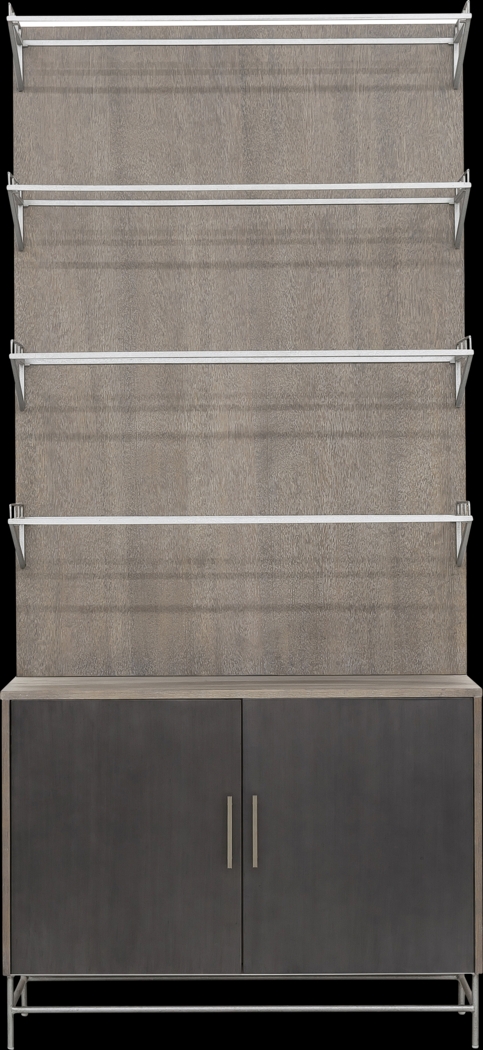 Singingpine Brown Bookcase - Thumbnail - Image 1
