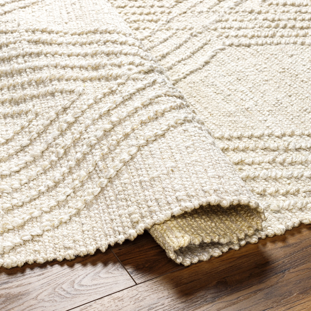 Singleleaf Cream 5' x 7'6 Rug - Thumbnail - Image 6