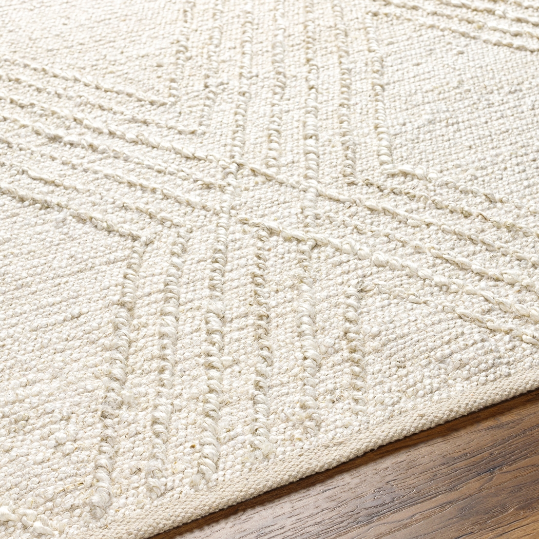 Singleleaf Cream 8'10 x 12' Rug - Thumbnail - Image 4