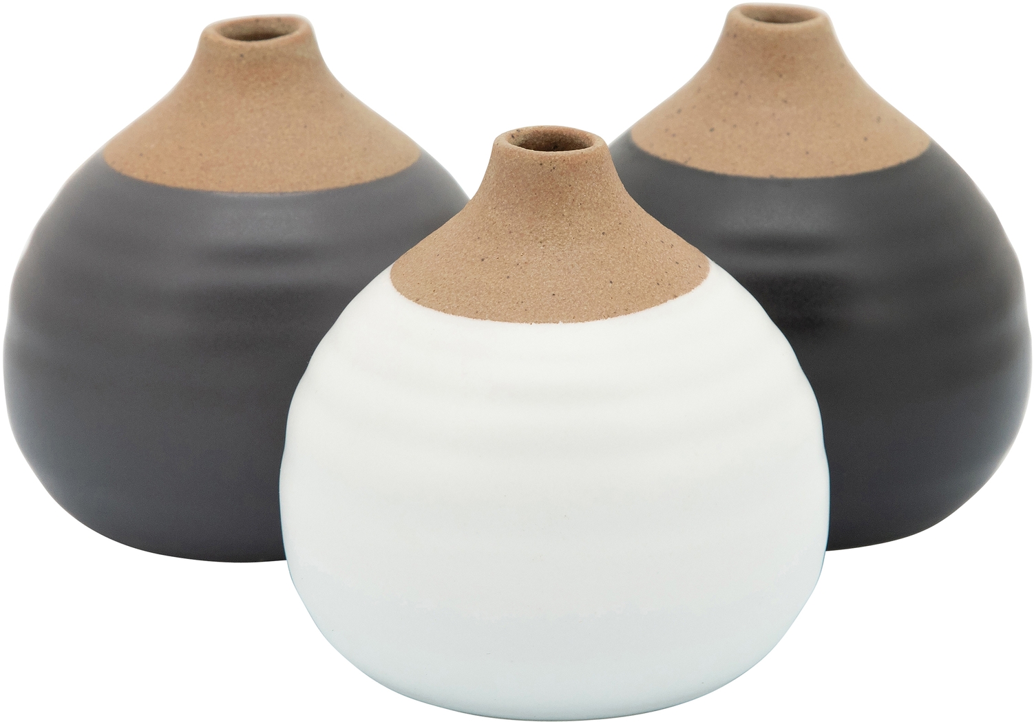 Singletarry Black Vase, Set of 3 - Thumbnail - Image 3