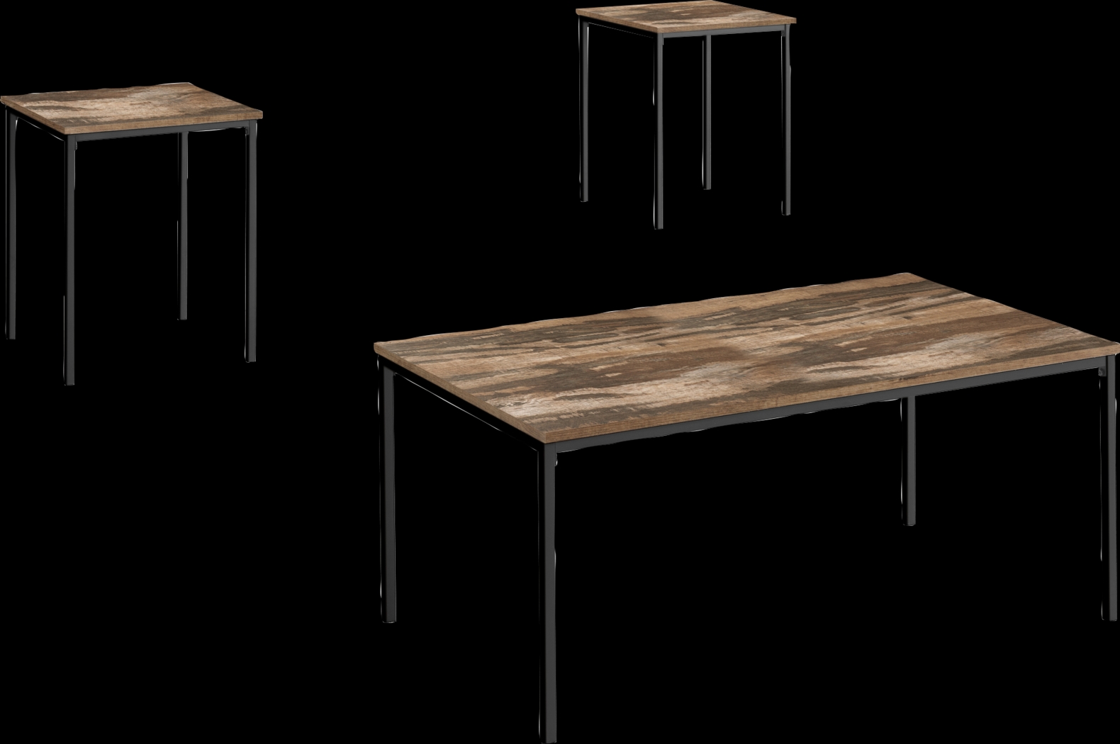 Singletary Brown Occasional Table Set - Thumbnail - Image 1