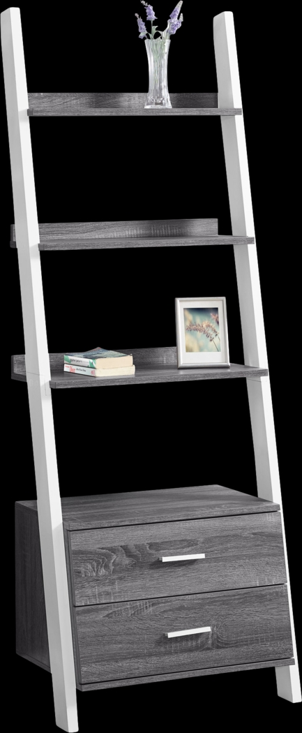Singleton White Bookcase - Thumbnail - Image 1
