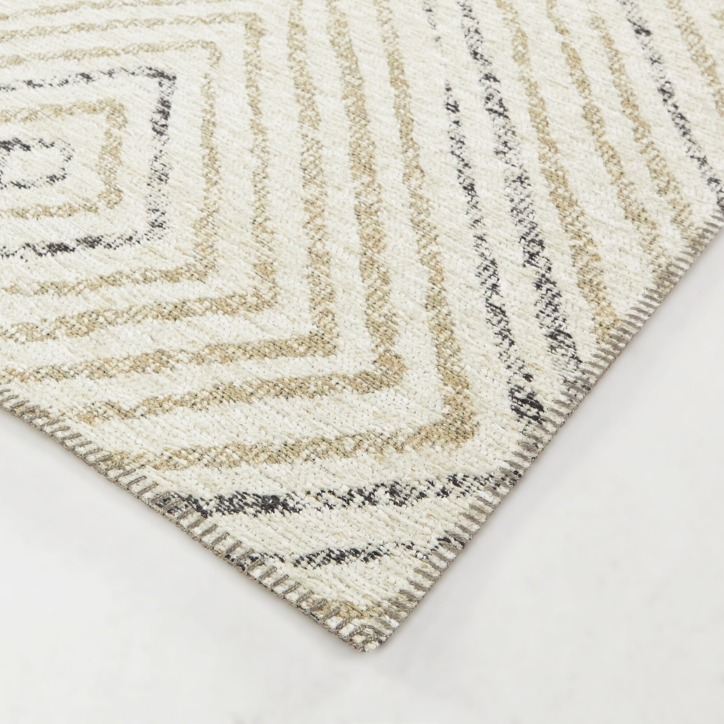 Sinidas Cream 7'10 x 10' Area Rug - Thumbnail - Image 3