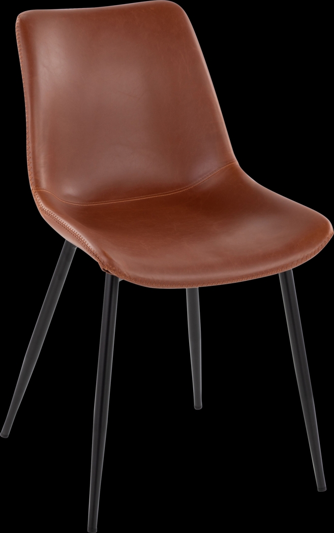Sinnwell Cognac Side Chair, Set of 2 - Thumbnail - Image 4