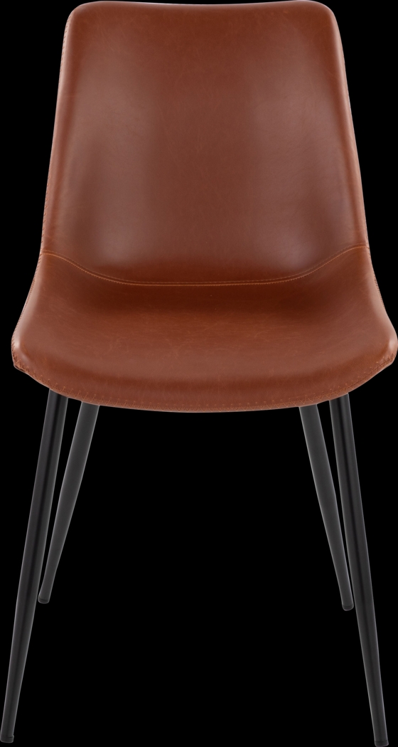 Sinnwell Cognac Side Chair, Set of 2 - Thumbnail - Image 7
