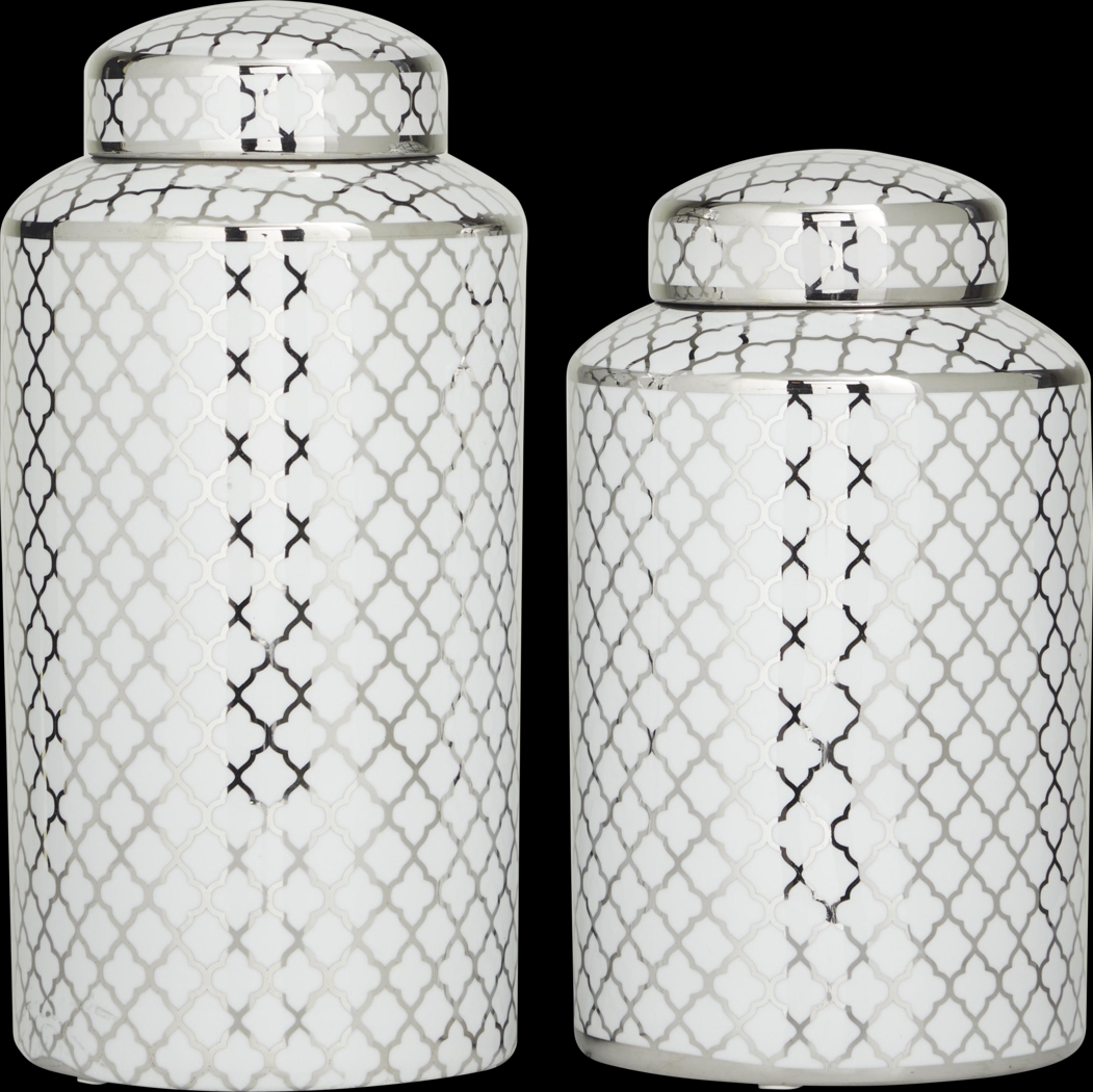 Sinodo Silver Jar, Set of 2 - Thumbnail - Image 1