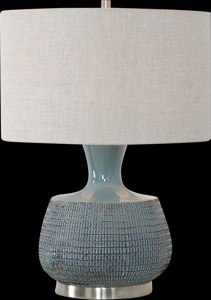 Siobhan Oaks Blue Lamp - Thumbnail - Image 4