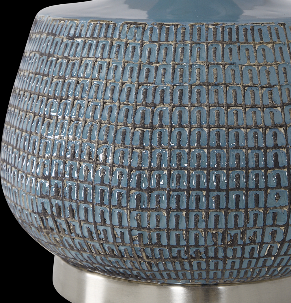 Siobhan Oaks Blue Lamp - Thumbnail - Image 6