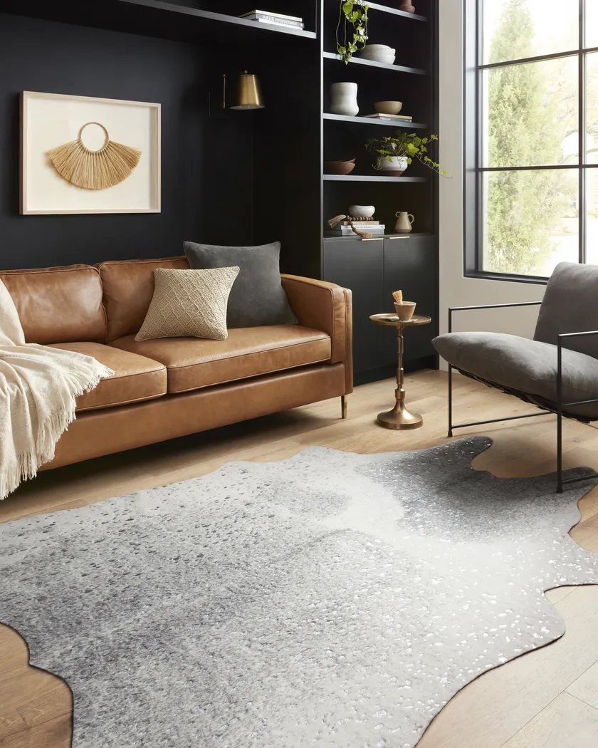Sipho Gray 5' x 6'6 Rug - Thumbnail - Image 2