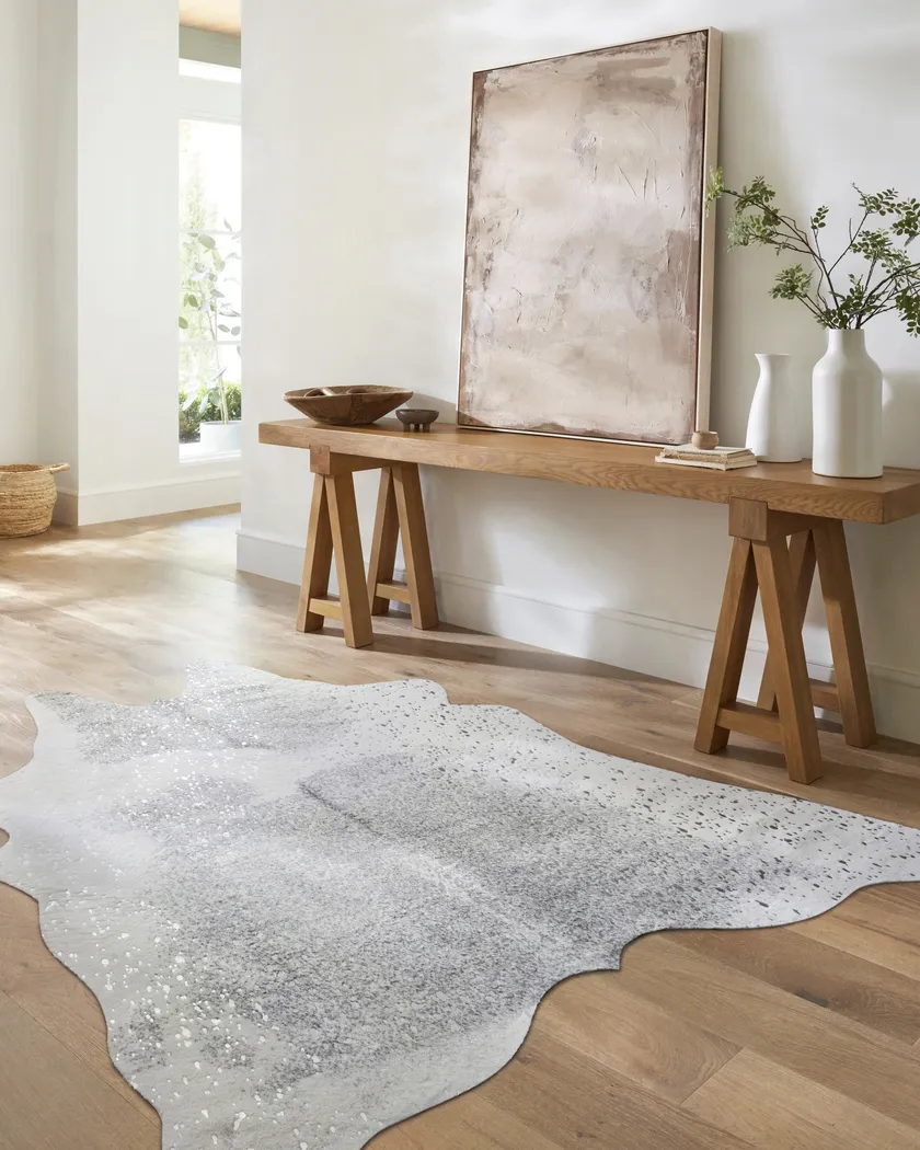 Sipho Gray 5' x 6'6 Rug - Thumbnail - Image 3